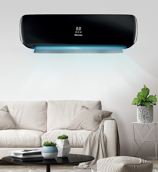 Black Applie Pie visual boven de bank